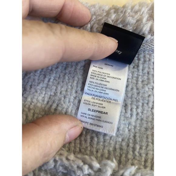 The Nightmare Before Christmas Disney Fleece‎ Sleepwear Shirt Woman's Size 2XL - Picture 9 of 10